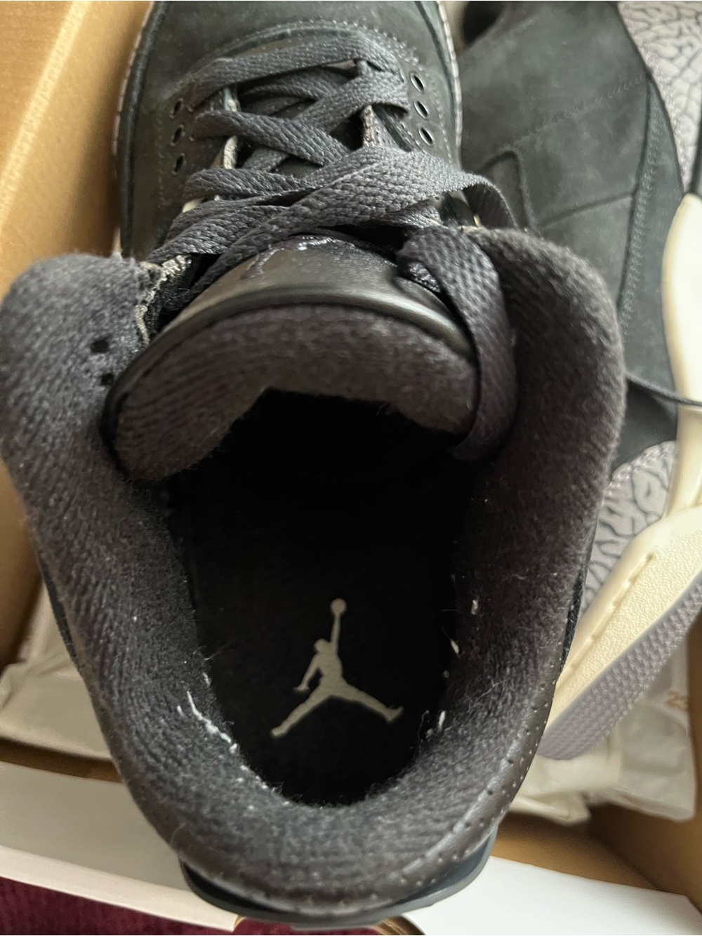 WMNS Air Jordan 3 Retro-Worn Once - Picture 5 of 7